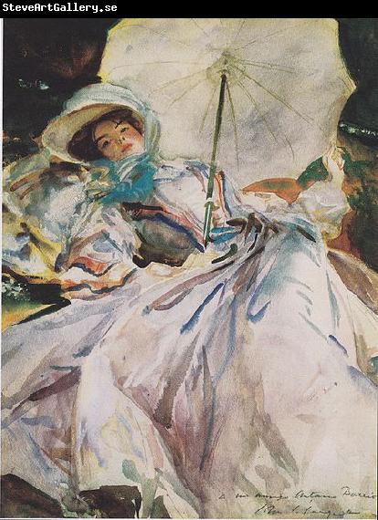 John Singer Sargent Lady with a Parasol
